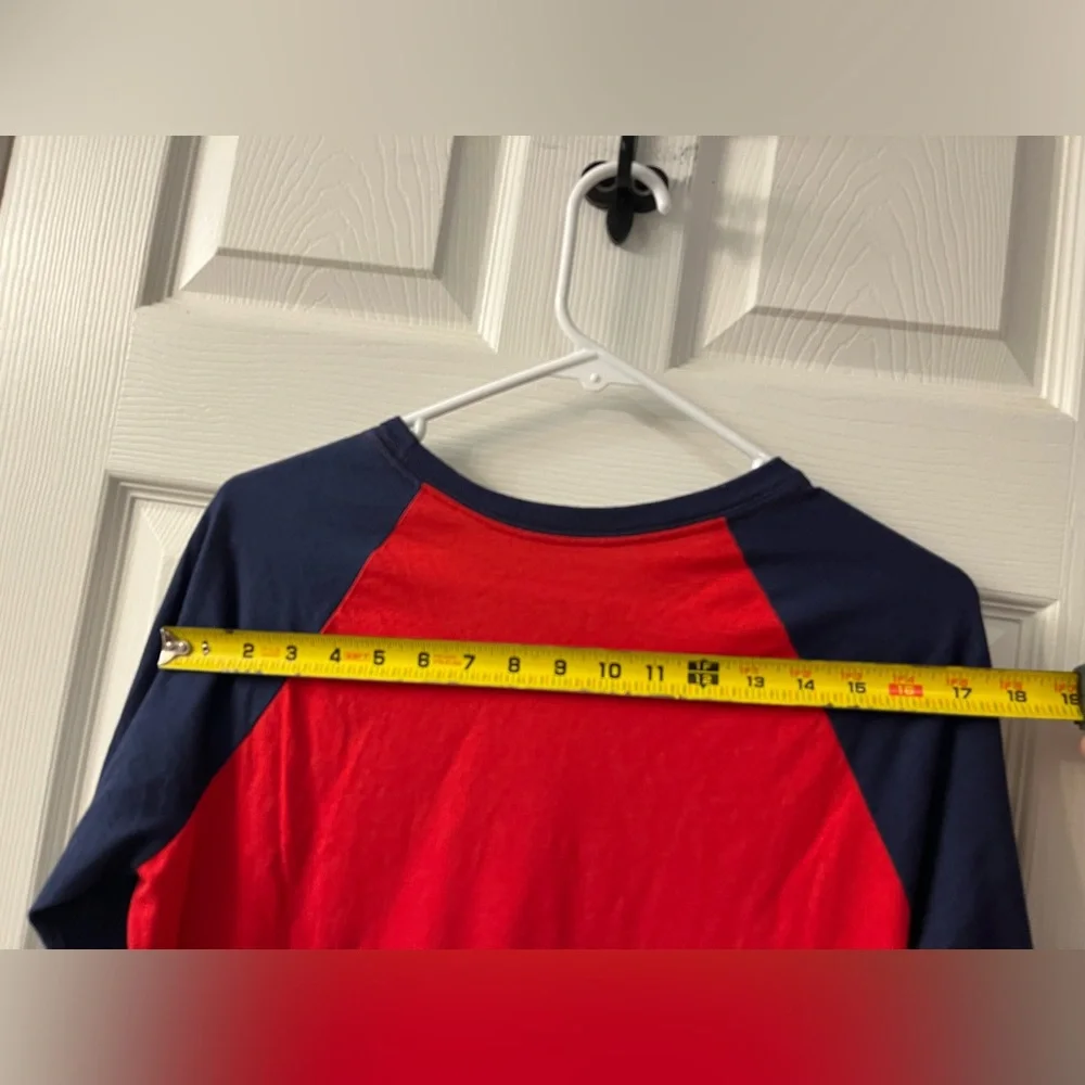 Nike Boston Red Sox Official MLB 3/4 Sleeve Girl’s fitted Size Large Shirt - Picture 6 of 8